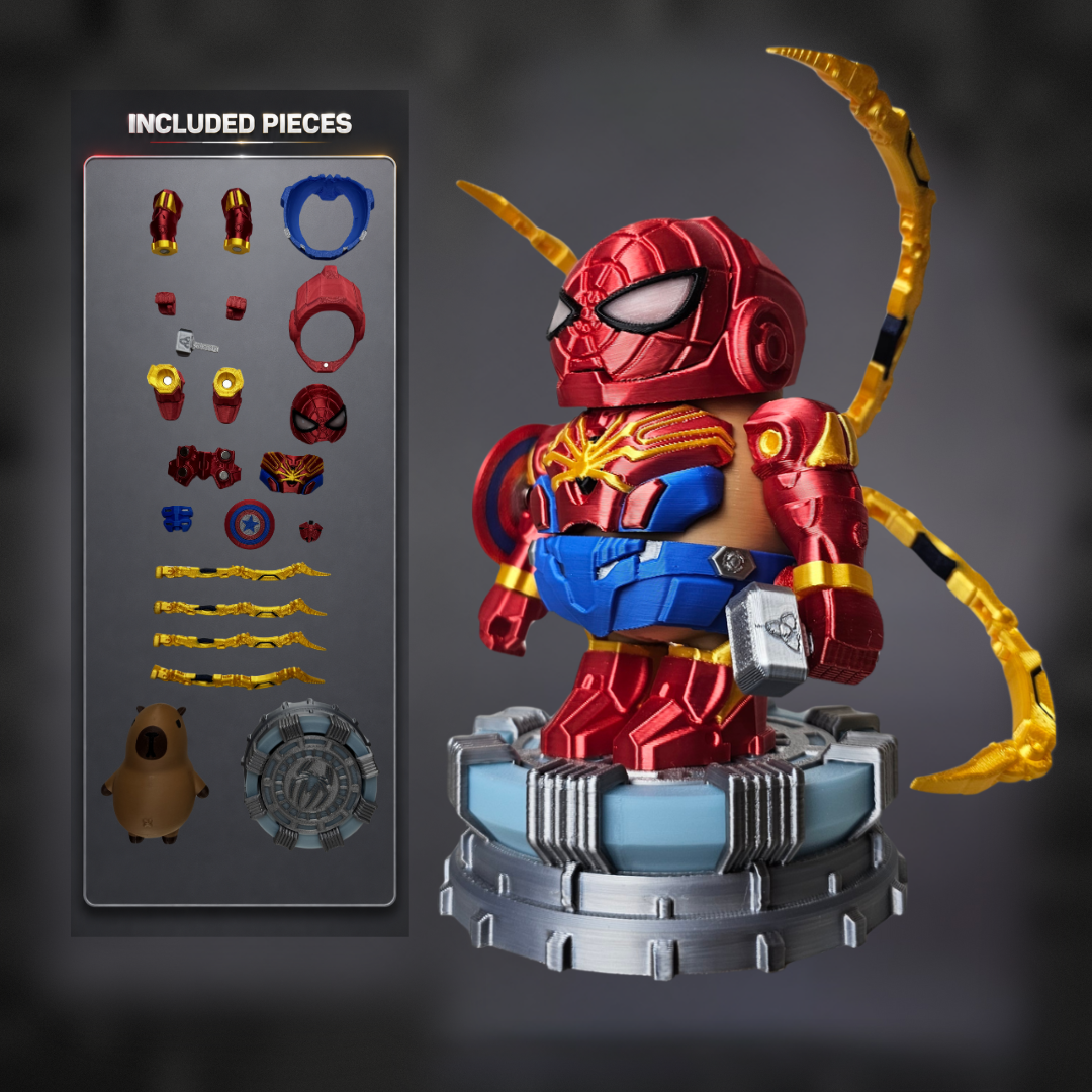 CapySpidey Magnetic collectible Ultimate Figure - CapyArachnid