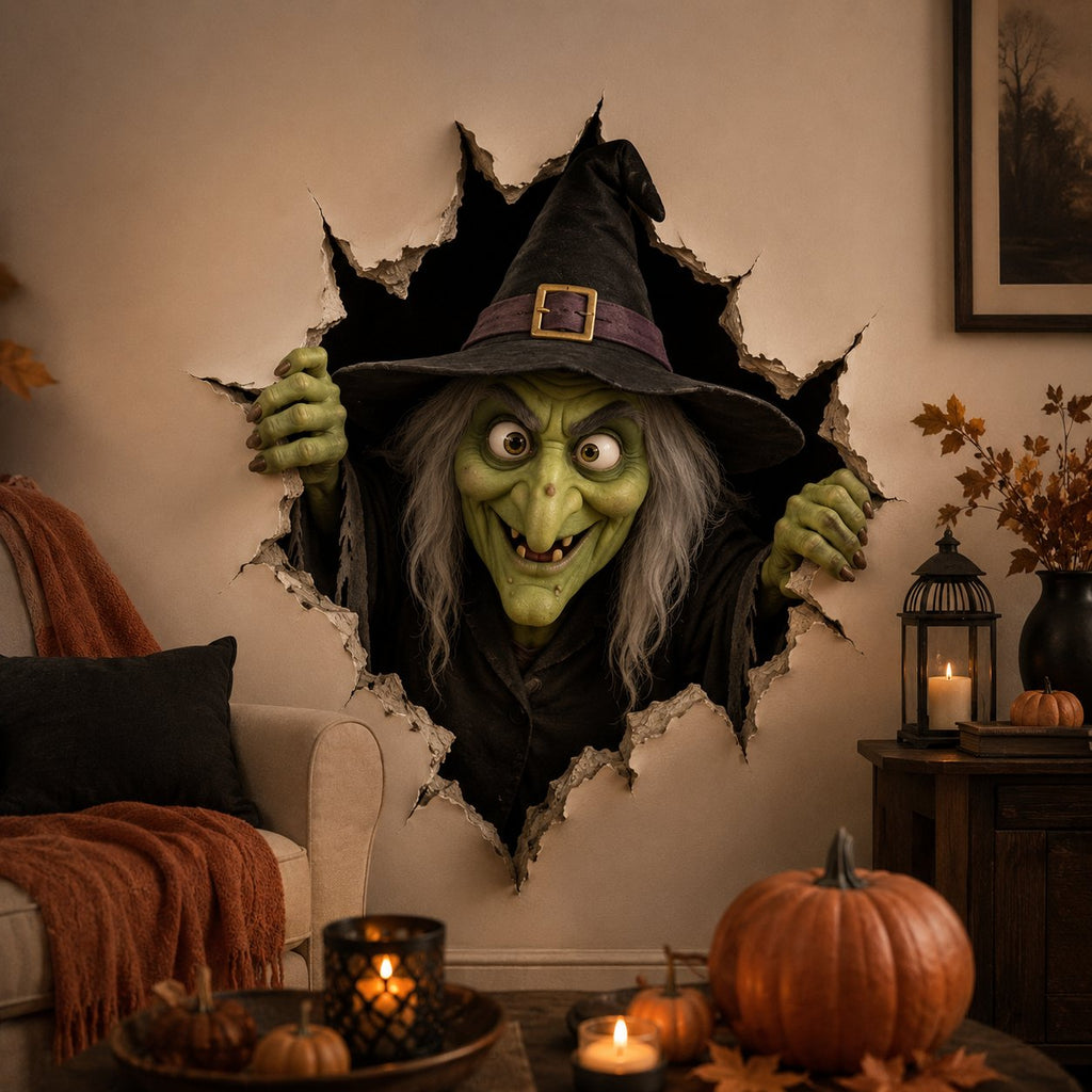 Last Day 50% OFF-Halloween Break-In 3D Wall Decals