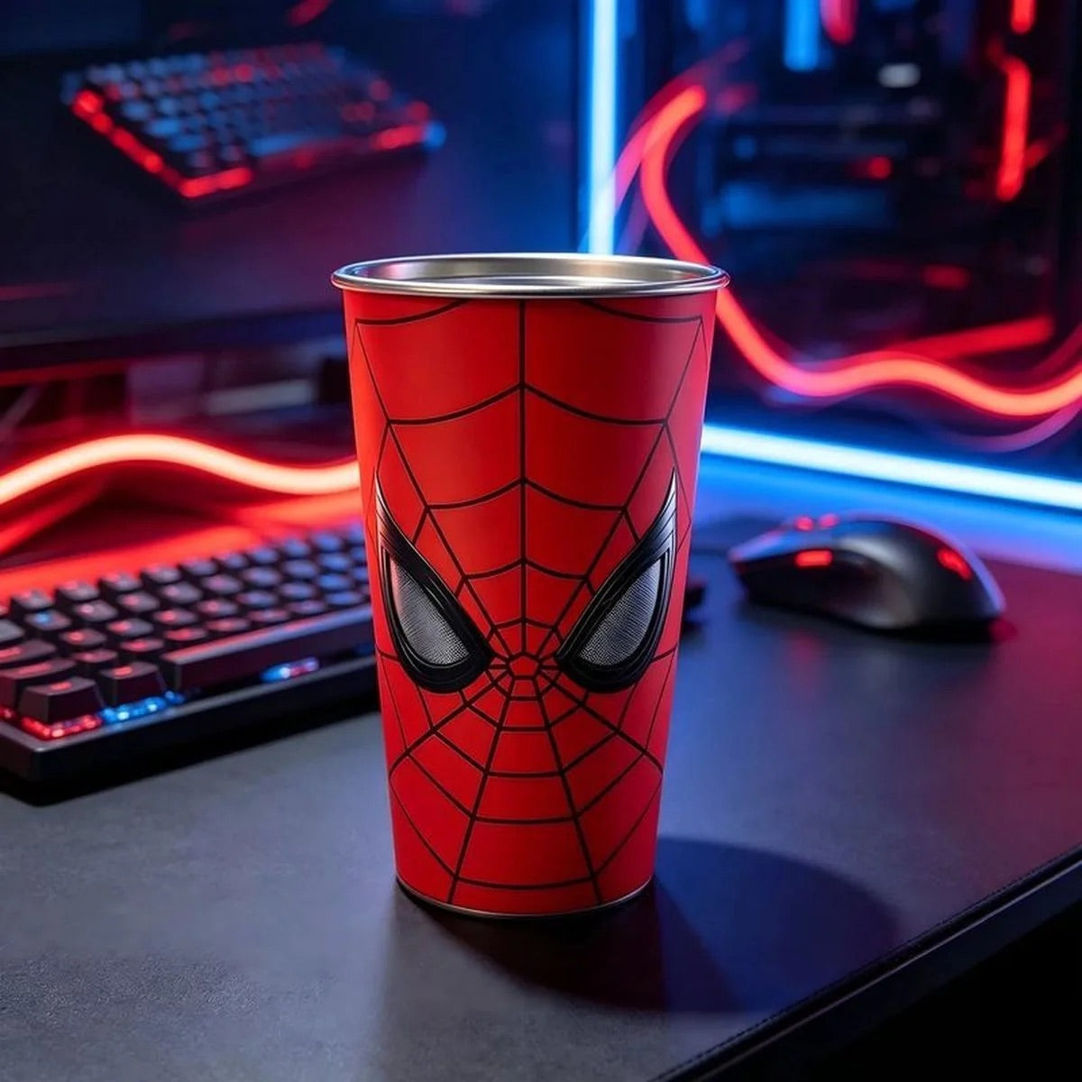 50% off - Spider-Man Color-Changing Tumbler | Cold-Reactive Iced Cup