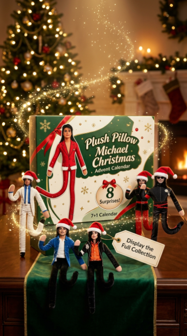 Christmas 3D Collectible Figure Advent Gift Box – 8 Surprise Figures