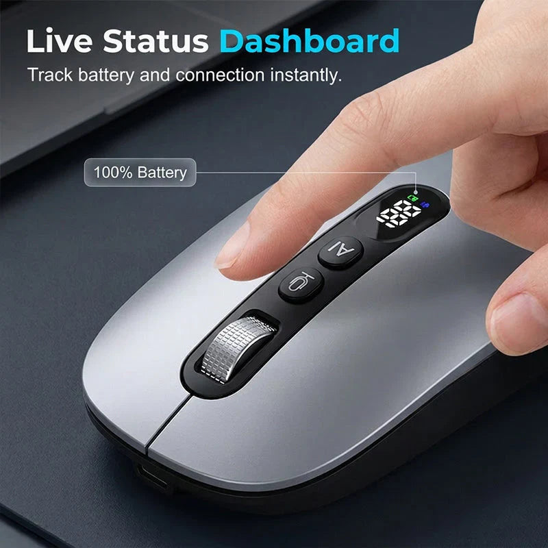 AI Smart Tri-Mode Voice Typing Mouse