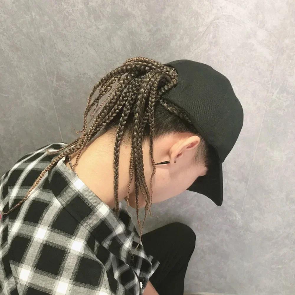 Braided Wig Baseball Cap – Snapback Hat with Attached Dreadlock Braids