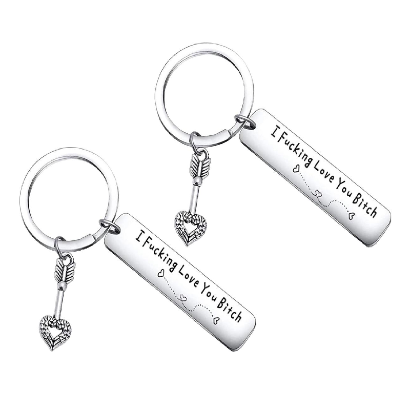 Funny Best Friend & Couple Keychain