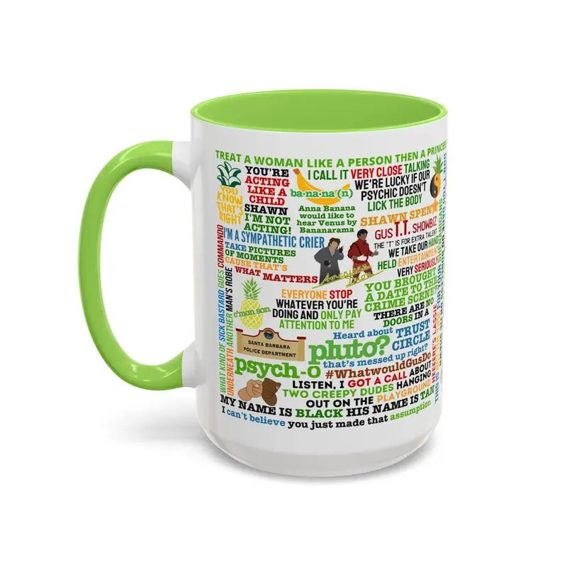Funny Detective-Themed Quote Coffee Mug – Retro Comedy Inspired Ceramic Mug, Sarcastic Humor Gift