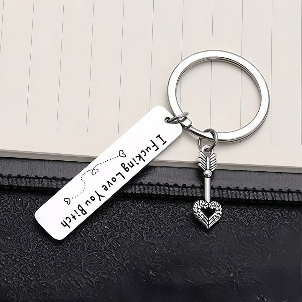 Funny Best Friend & Couple Keychain
