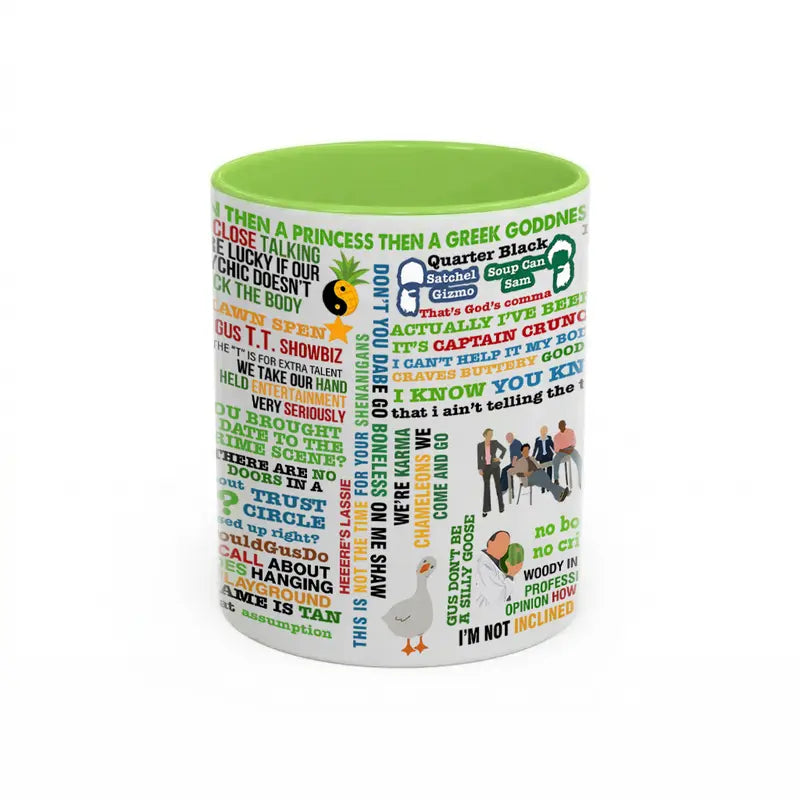 Funny Detective-Themed Quote Coffee Mug – Retro Comedy Inspired Ceramic Mug, Sarcastic Humor Gift