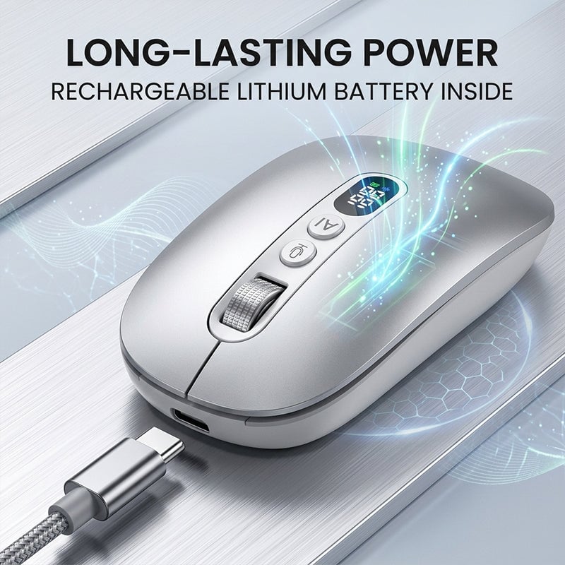 AI Smart Tri-Mode Voice Typing Mouse