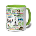 Funny Detective-Themed Quote Coffee Mug – Retro Comedy Inspired Ceramic Mug, Sarcastic Humor Gift