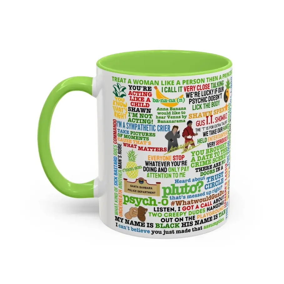 Funny Detective-Themed Quote Coffee Mug – Retro Comedy Inspired Ceramic Mug, Sarcastic Humor Gift