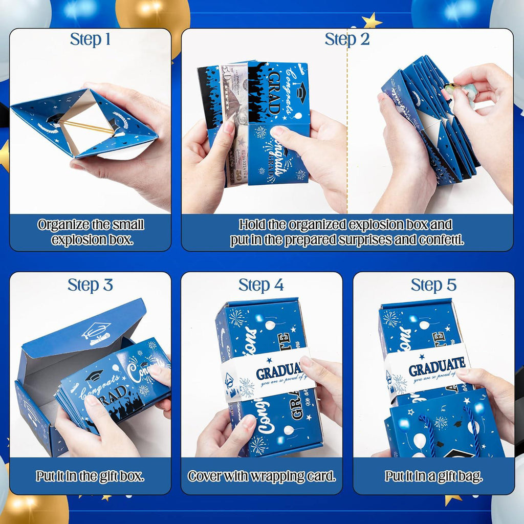 2026 Graduation Surprise Pop-Up Gift Box – Exploding Money Box & Celebration Gift Set