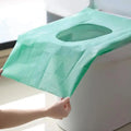 Disposable Toilet Seat Covers – Portable Hygienic Toilet Protectors for Travel, Public Restrooms, Fits All Seat Shapes