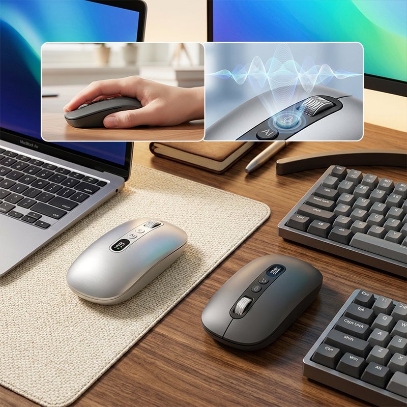 AI Smart Tri-Mode Voice Typing Mouse