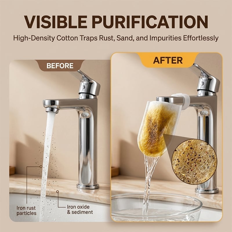 Faucet Filter Cotton