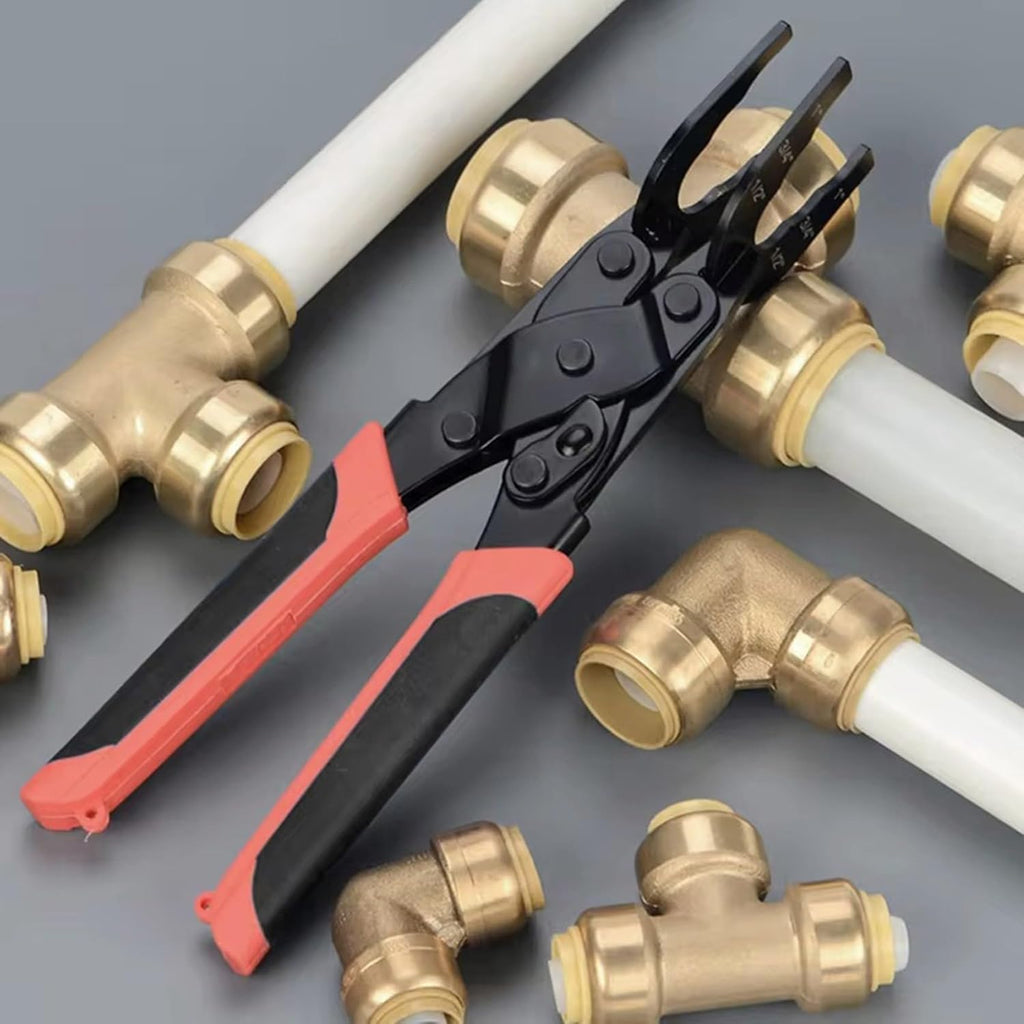 Exclusive OfferFit Disconnect Tong Tool for Easily Removing Push-to-Connect Fittings(1/2in, 3/4in, 1in)