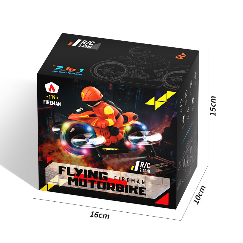 2 in 1 Flying Motorbike – Land & Air Dual Mode RC Motorcycle