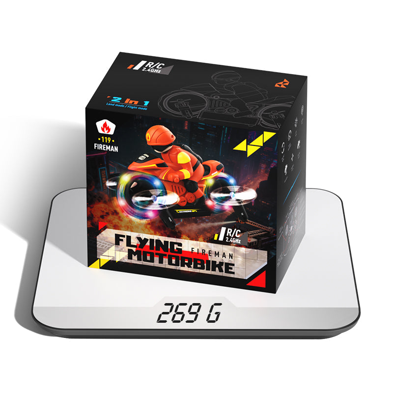 2 in 1 Flying Motorbike – Land & Air Dual Mode RC Motorcycle