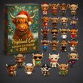 Highland Cow Advent Calendar 2025