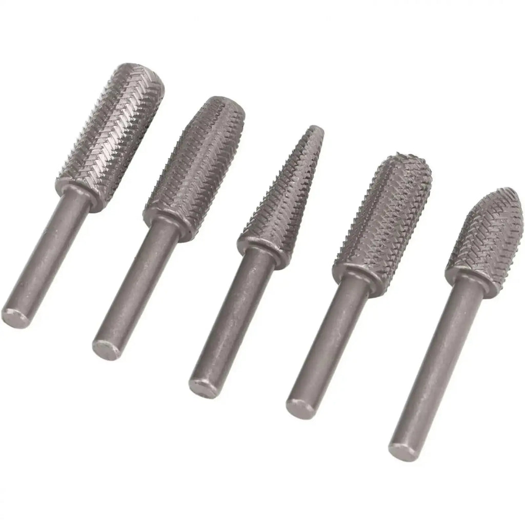 Free Shipping5PCS Tungsten Carbide Rotary File Set – Fast Shaping, Carving & Grinding