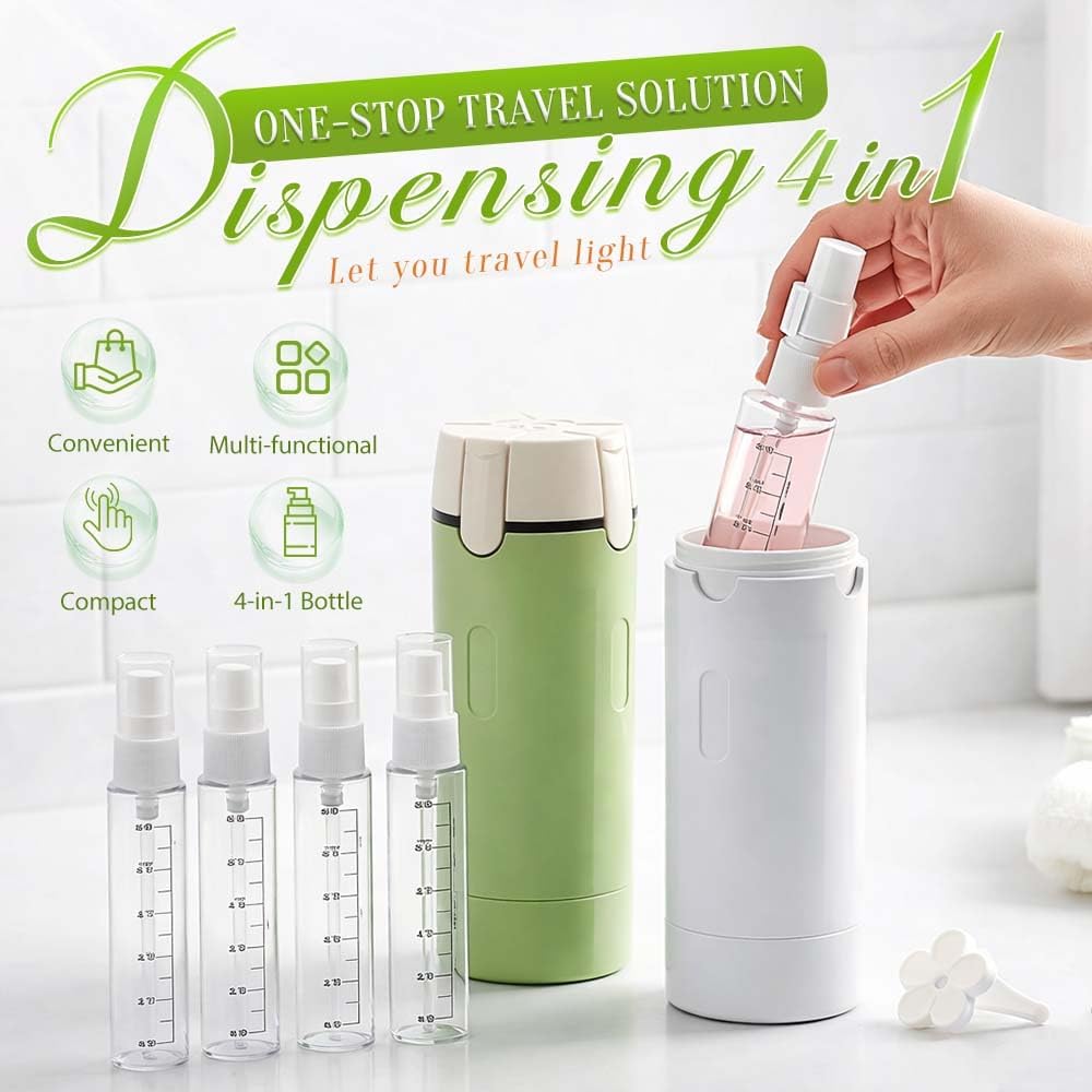 4 in 1 Travel Dispenser