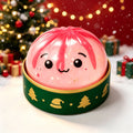 erry Christmas 6-Piece Stress Relief Dumpling Set  Cute Christmas Squishy Toys – Fun Holiday Gifts for Kids & Adults