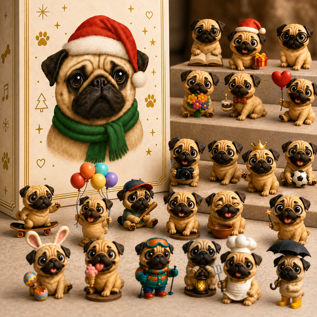 2026 Fun Pug Advent Calendar