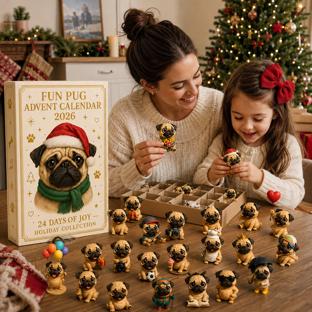 2026 Fun Pug Advent Calendar