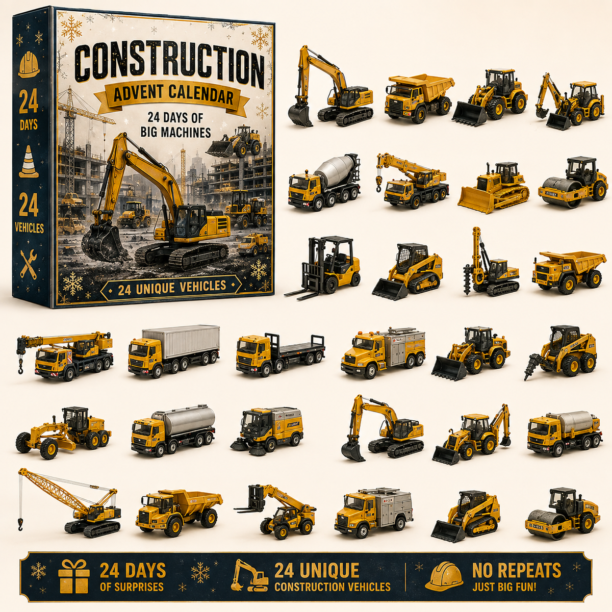 24-Day Vehicle Advent Calendar