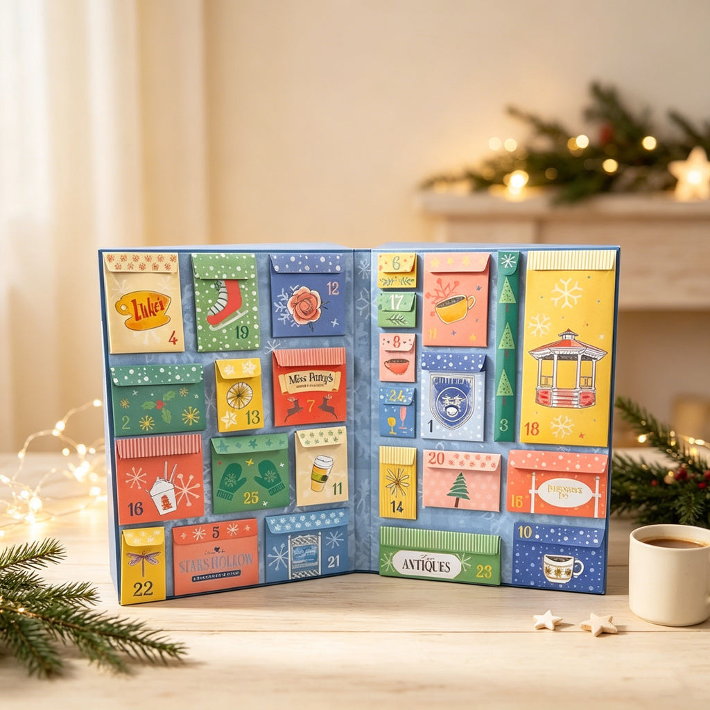 Official Gilmore Girls 25-Day Advent Calendar – Stars Hollow Collectible Holiday Surprises