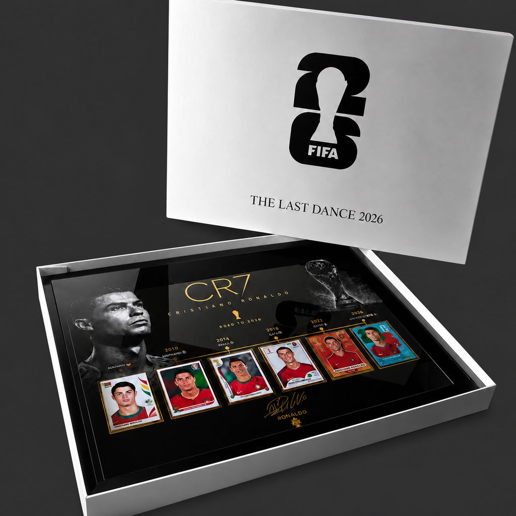 CR7 "The Last Dance 2026" World Cup Sticker Premium Display Frame