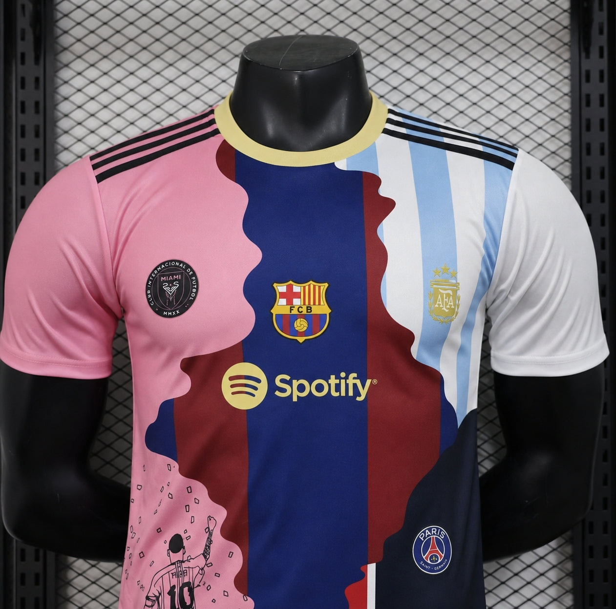 Messi Soccer Jersey Rare Edition – Iconic #10 Player Name & Number Fan Kit
