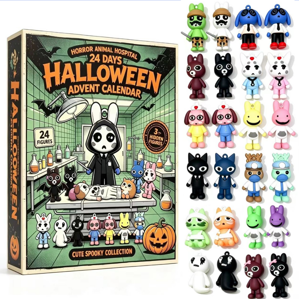 Horror Animal Hospital Blind Box – Spooky Halloween Vinyl Figure Series