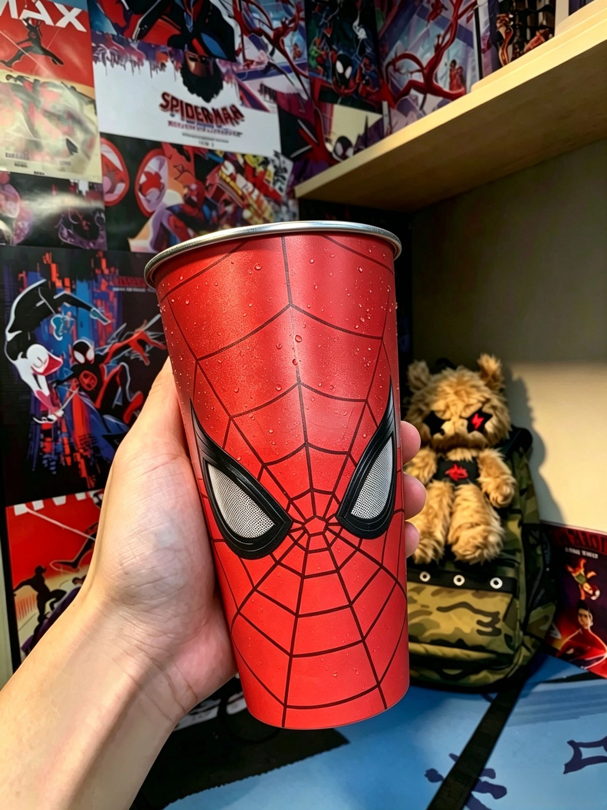 Spidey Color-Changing Tumbler | Cold-Reactive Iced Cup