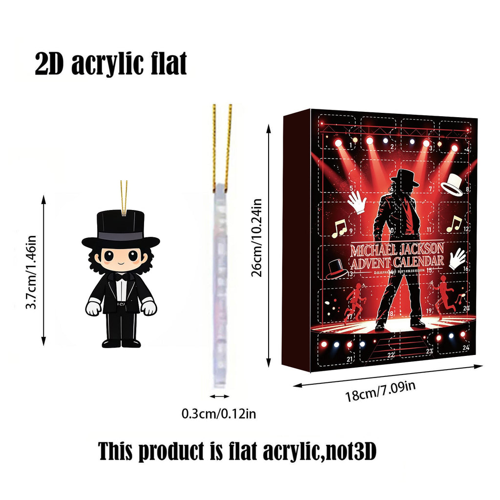 24-Day Music Dance Advent Calendar – 24 Collectible Holiday Surprises