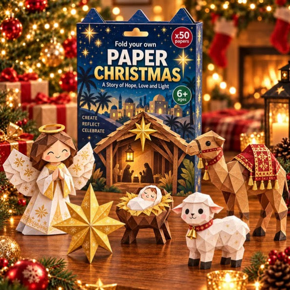 🧘Relaxing & Beginner-Friendly- 3D DIY Paper Christmas(💕Step-by-Step Guide Included)