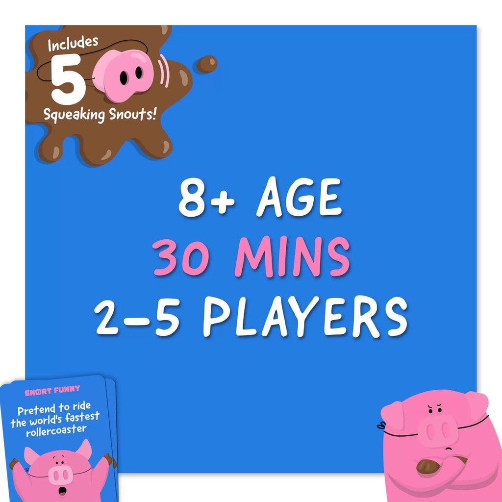 Snort Funny Party Game – The Laugh-You-Lose Game for Family and Friends