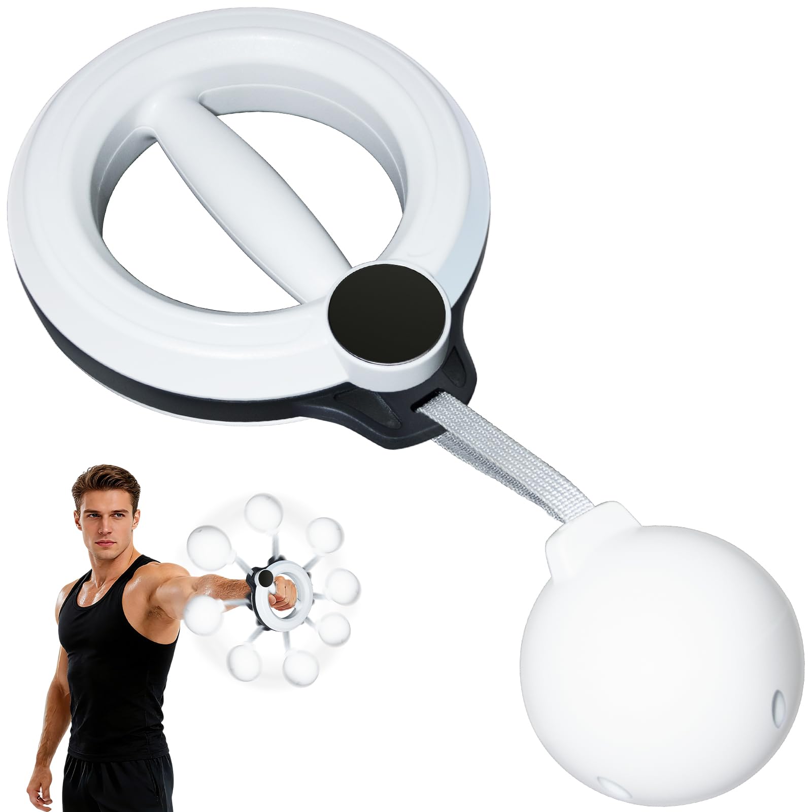 360° Rotating Arm Trainer – Ropeless Upper Body Workout & Shoulder Relief