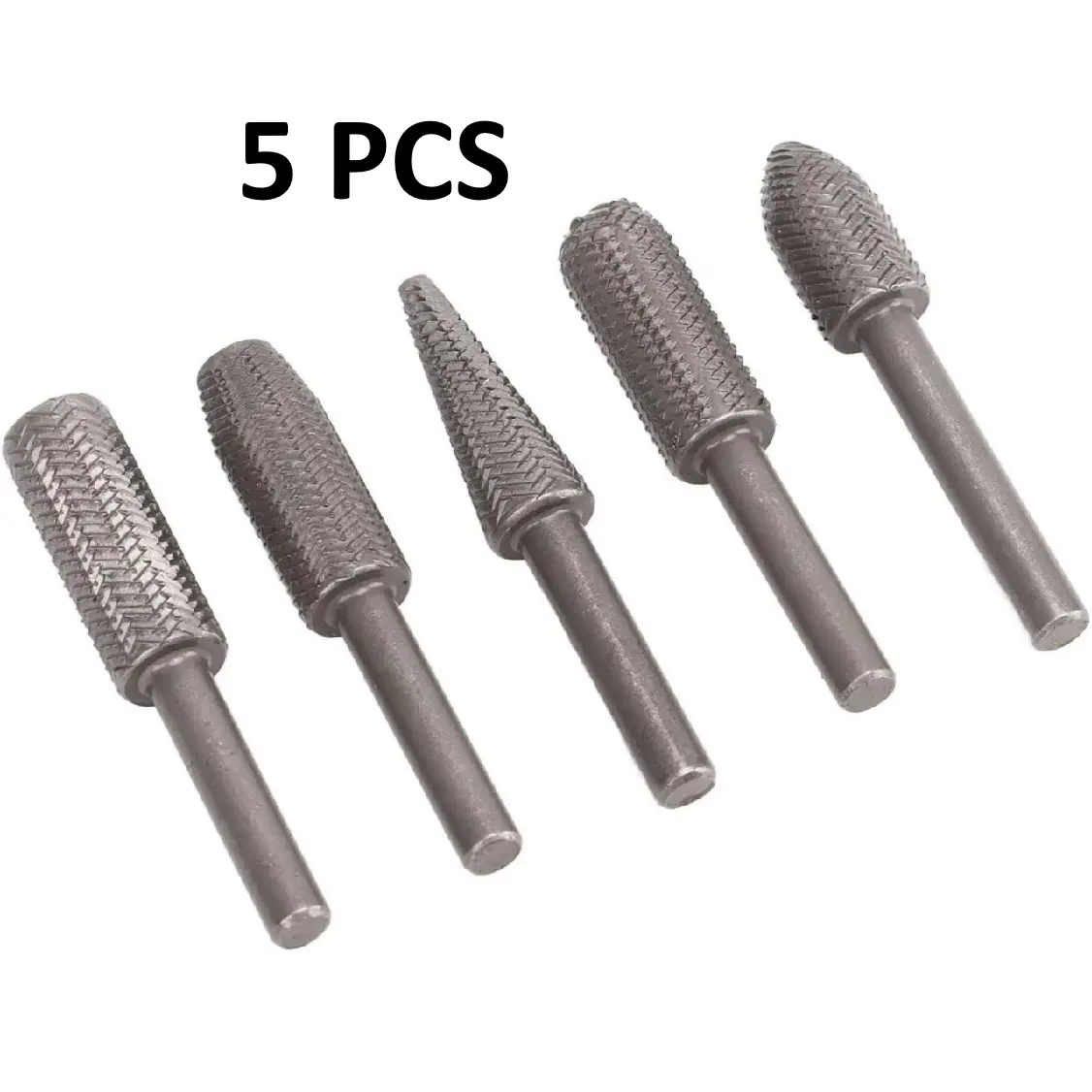 Free Shipping5PCS Tungsten Carbide Rotary File Set – Fast Shaping, Carving & Grinding