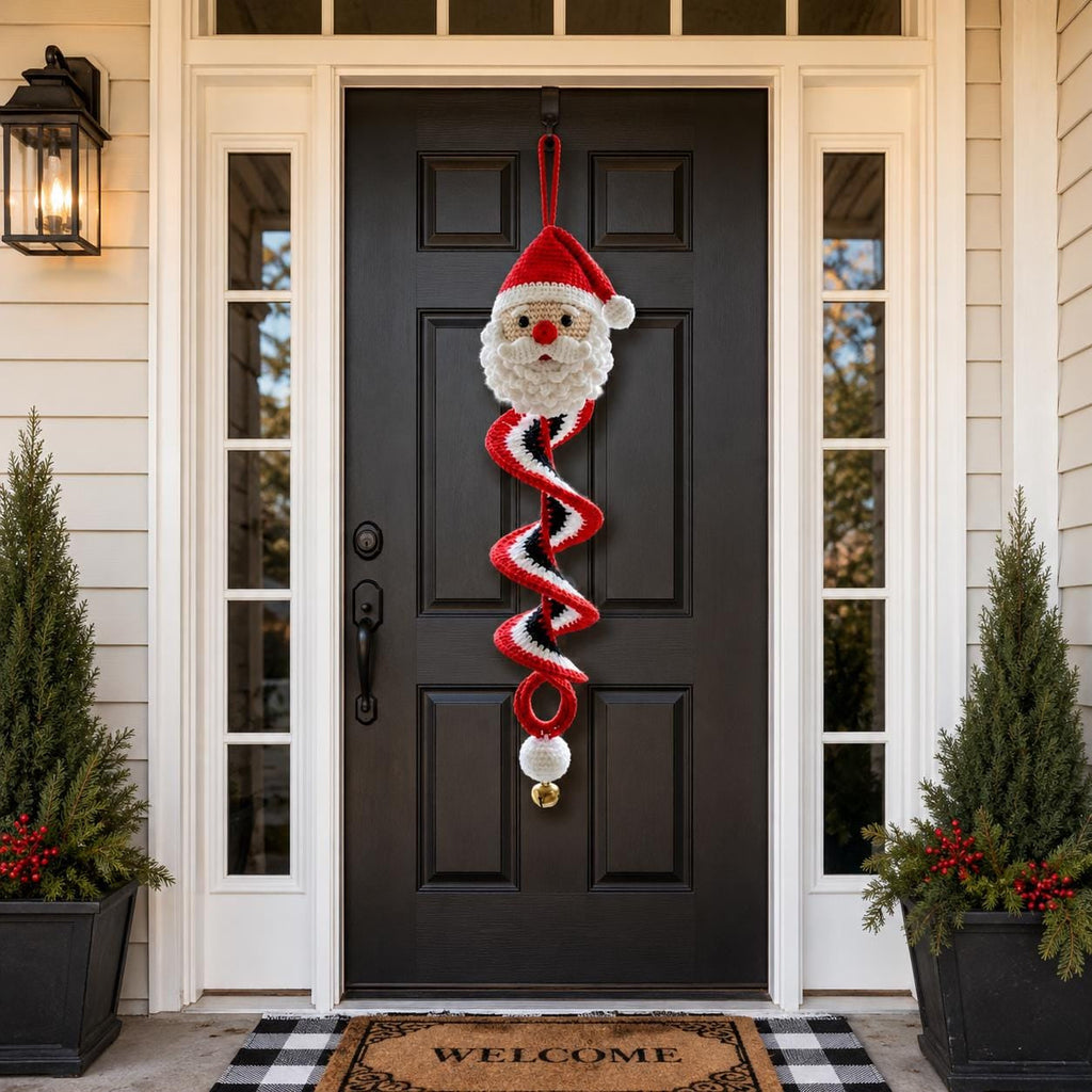 Crochet Snowman Spiral Ornament DIY Kit