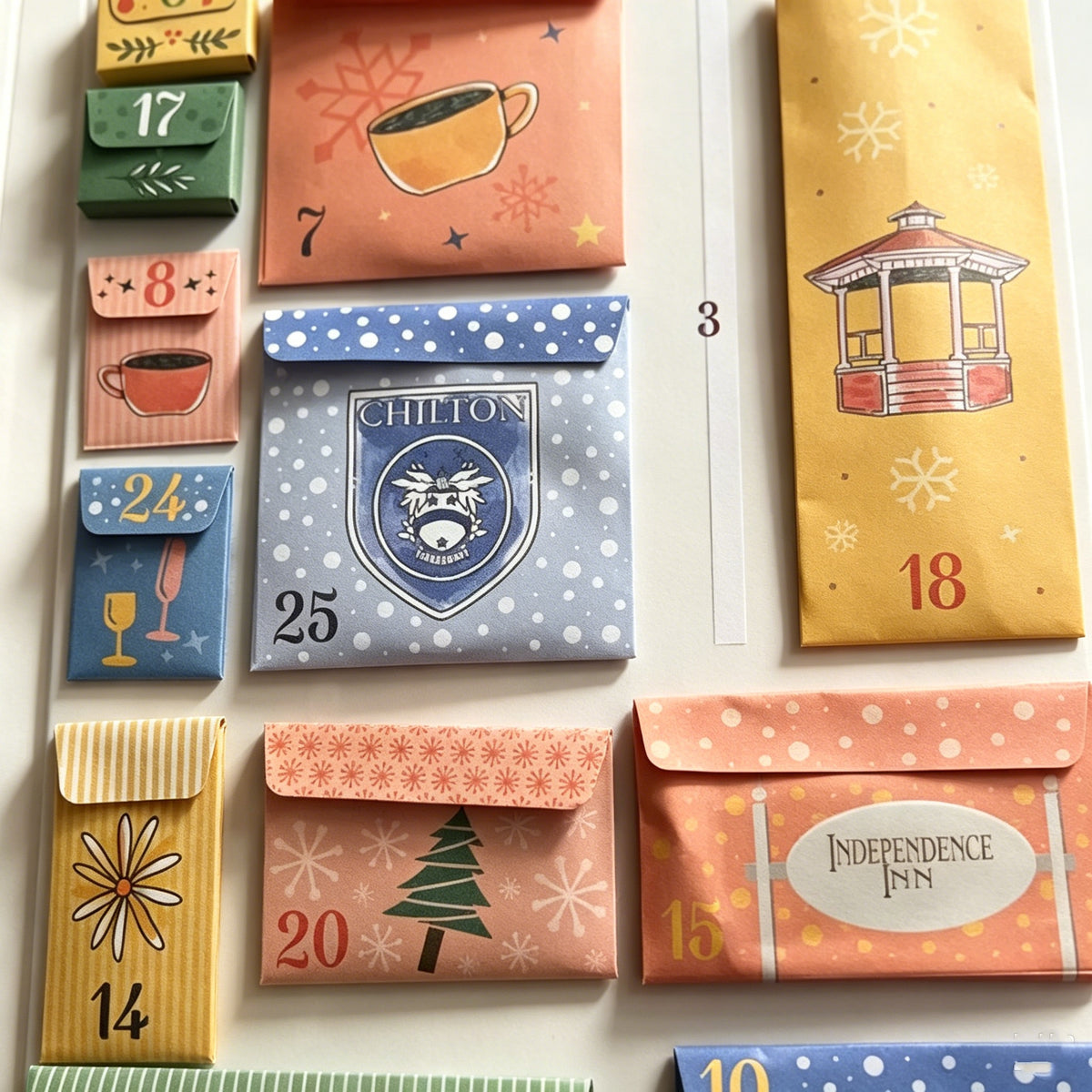 Official Gilmore Girls 25-Day Advent Calendar – Stars Hollow Collectible Holiday Surprises