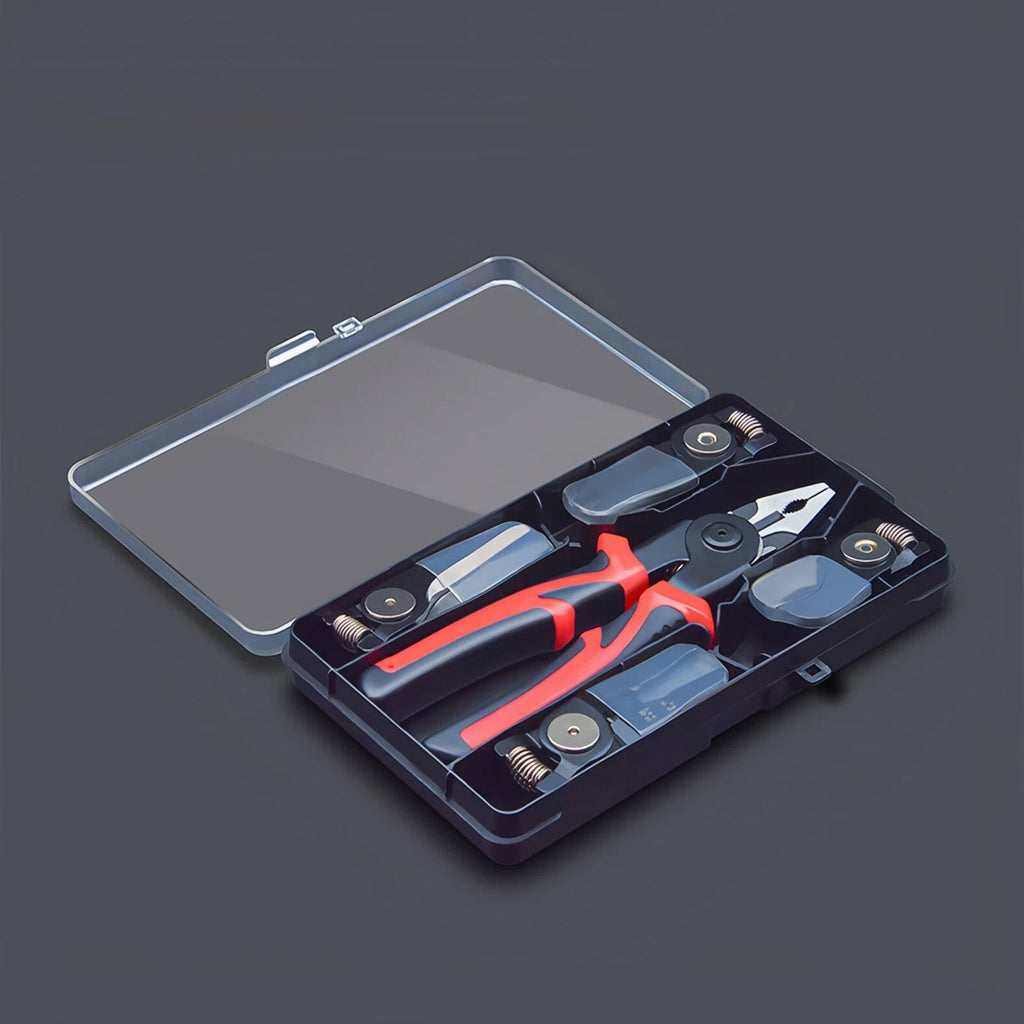 5 in 1 All Purpose Heavy Duty Tool Kit,Replaceable-head multi-function pliers set