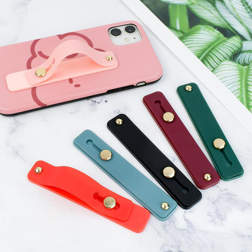 6 Pieces Push-Pull Phone Grip Strap