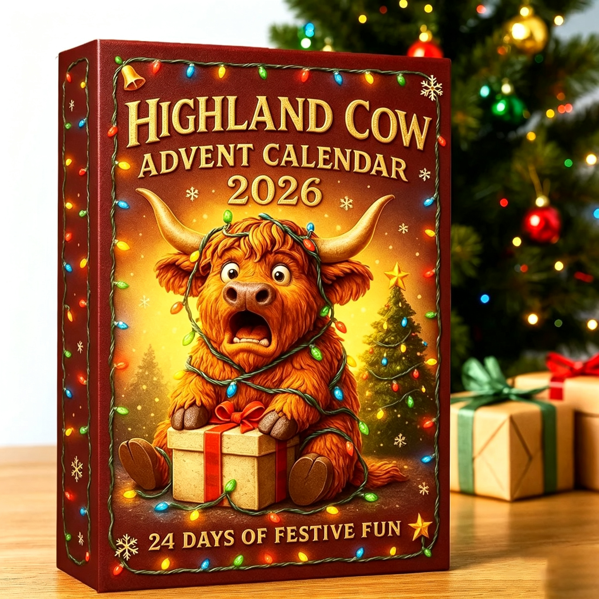Highland Cow Advent Calendar 2026