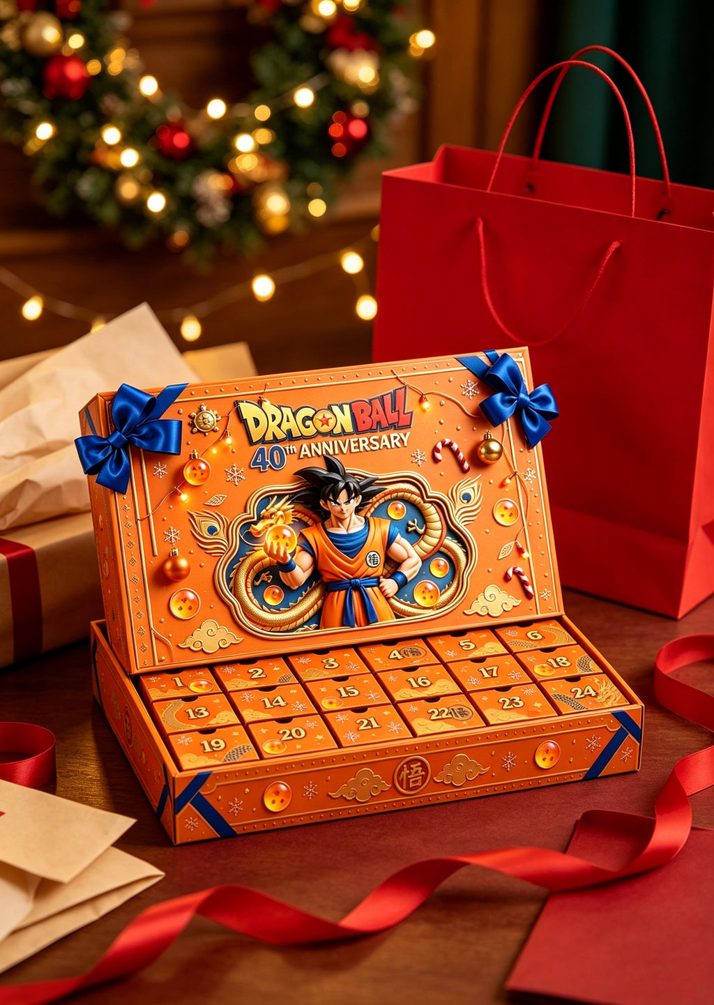 Dragon Ball Z Advent Calendar – Christmas Countdown Gift for Anime Fans