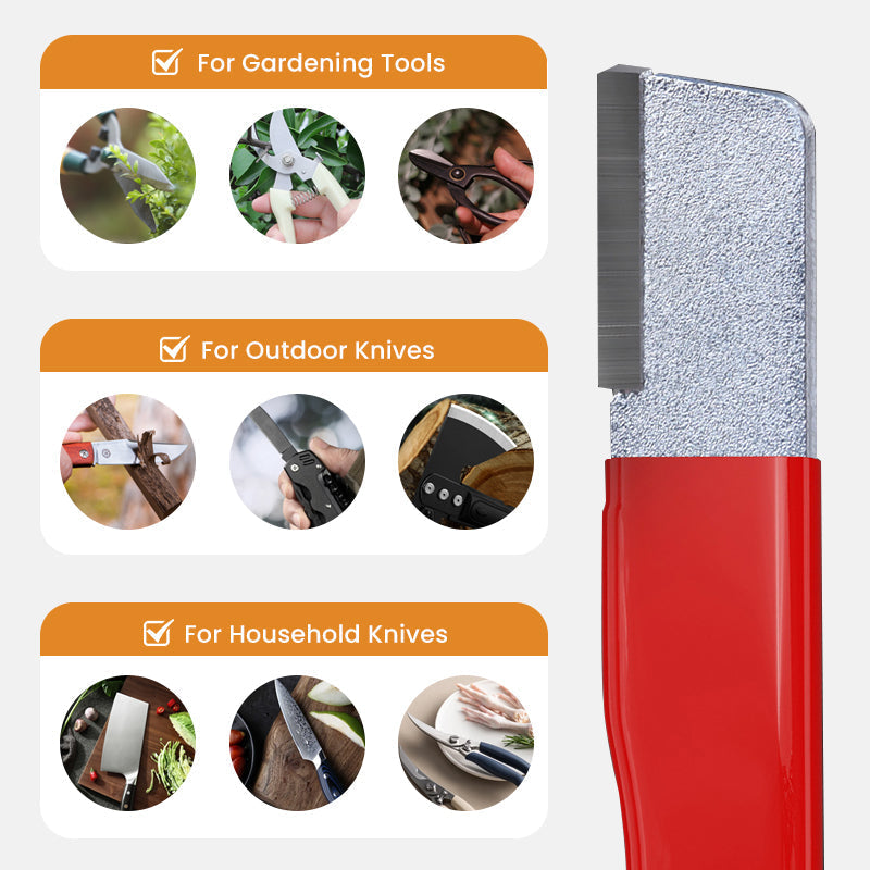 Buy 1 Get 1 Free Outdoor Portable Dual-purpose Whetstone