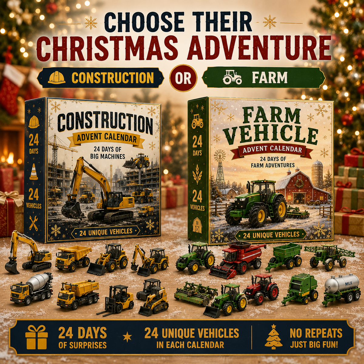 24-Day Vehicle Advent Calendar