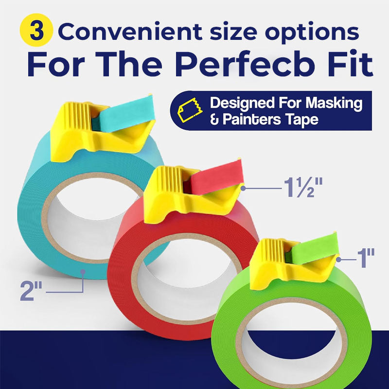 Foam Tape Cap Dispenser for Painters, Crafters, and Masking Tape Cutting