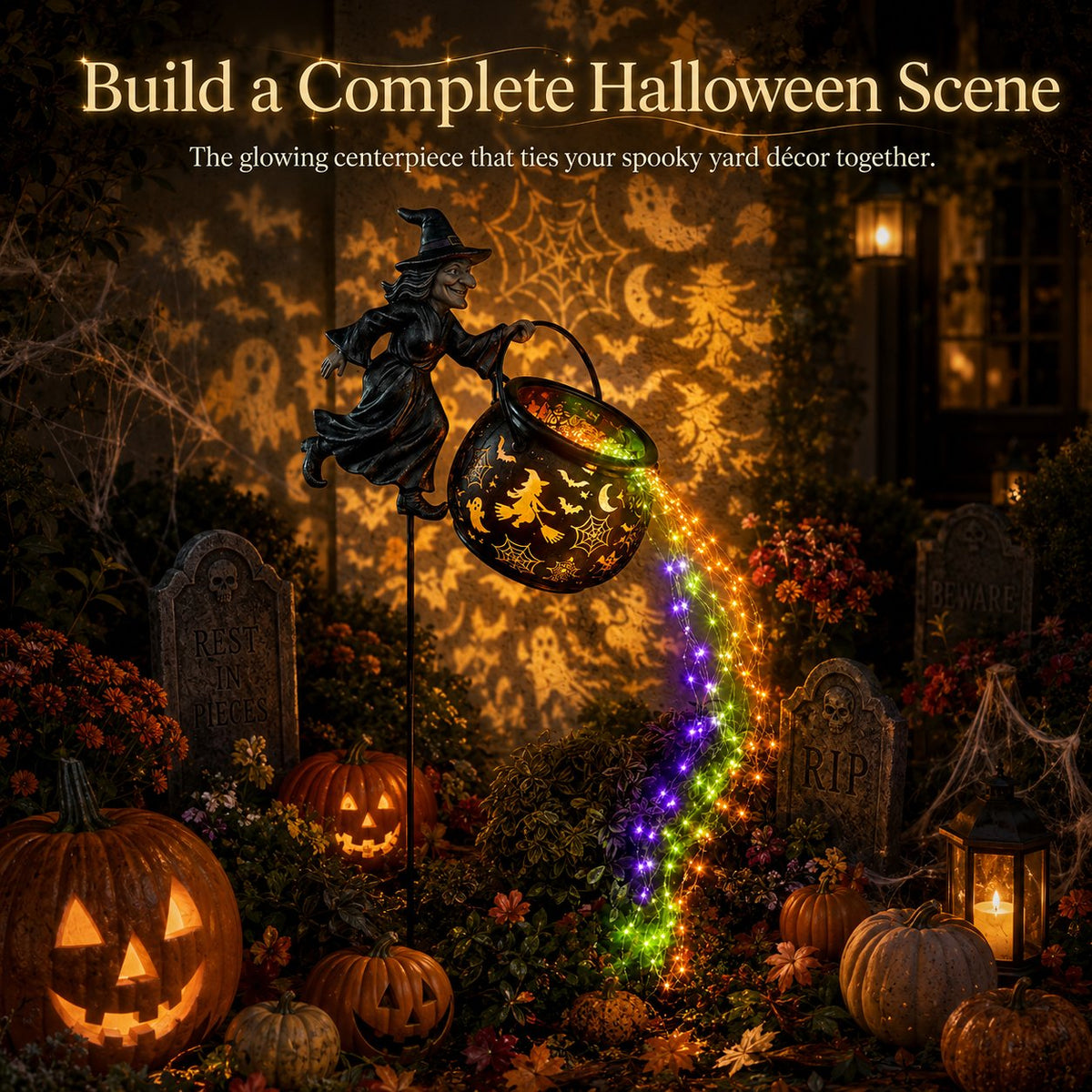 🎃 Turn Your Garden Into a Halloween Magic Zone! 🧙‍♀️✨