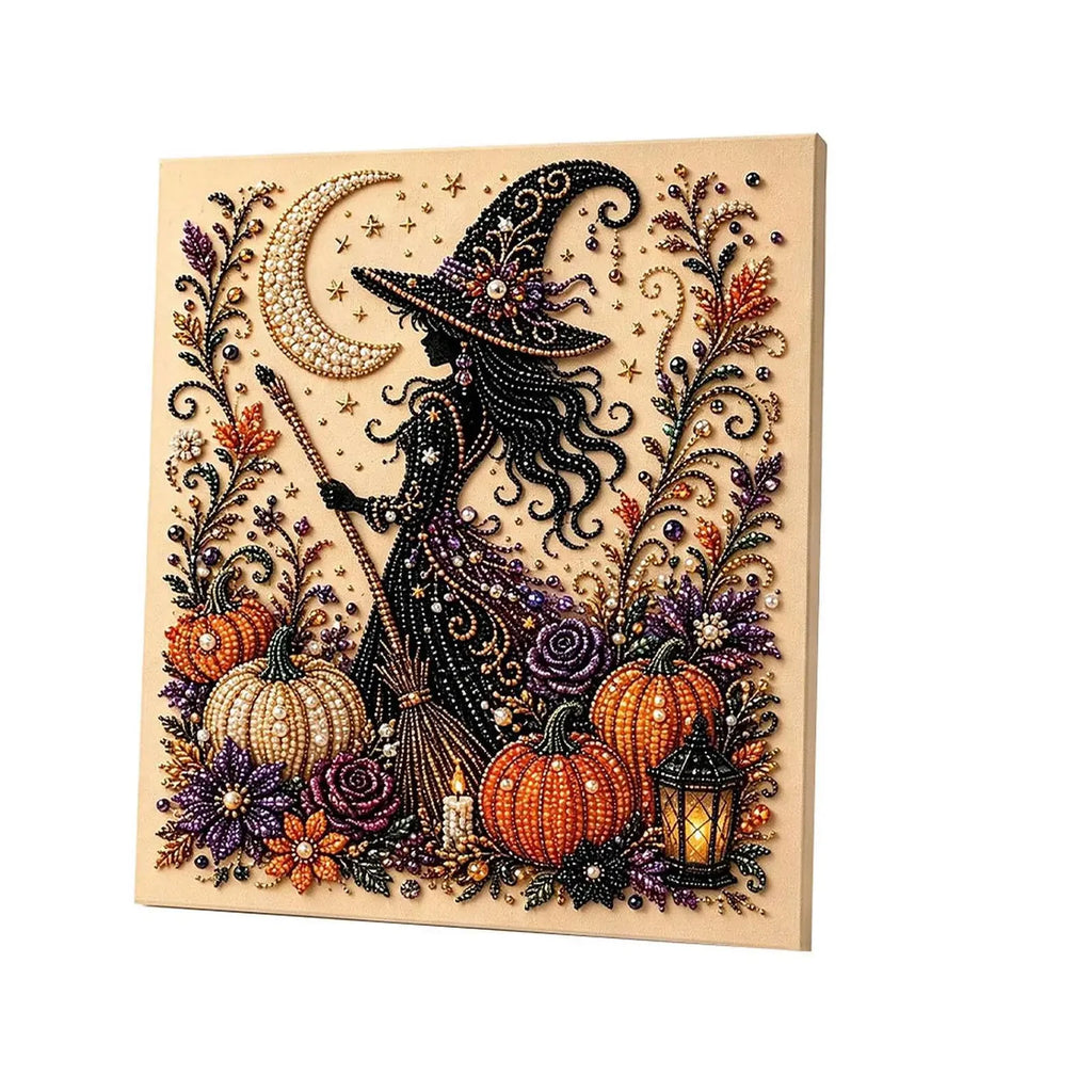 Halloween Pearl Art DIY Kit - Witch
