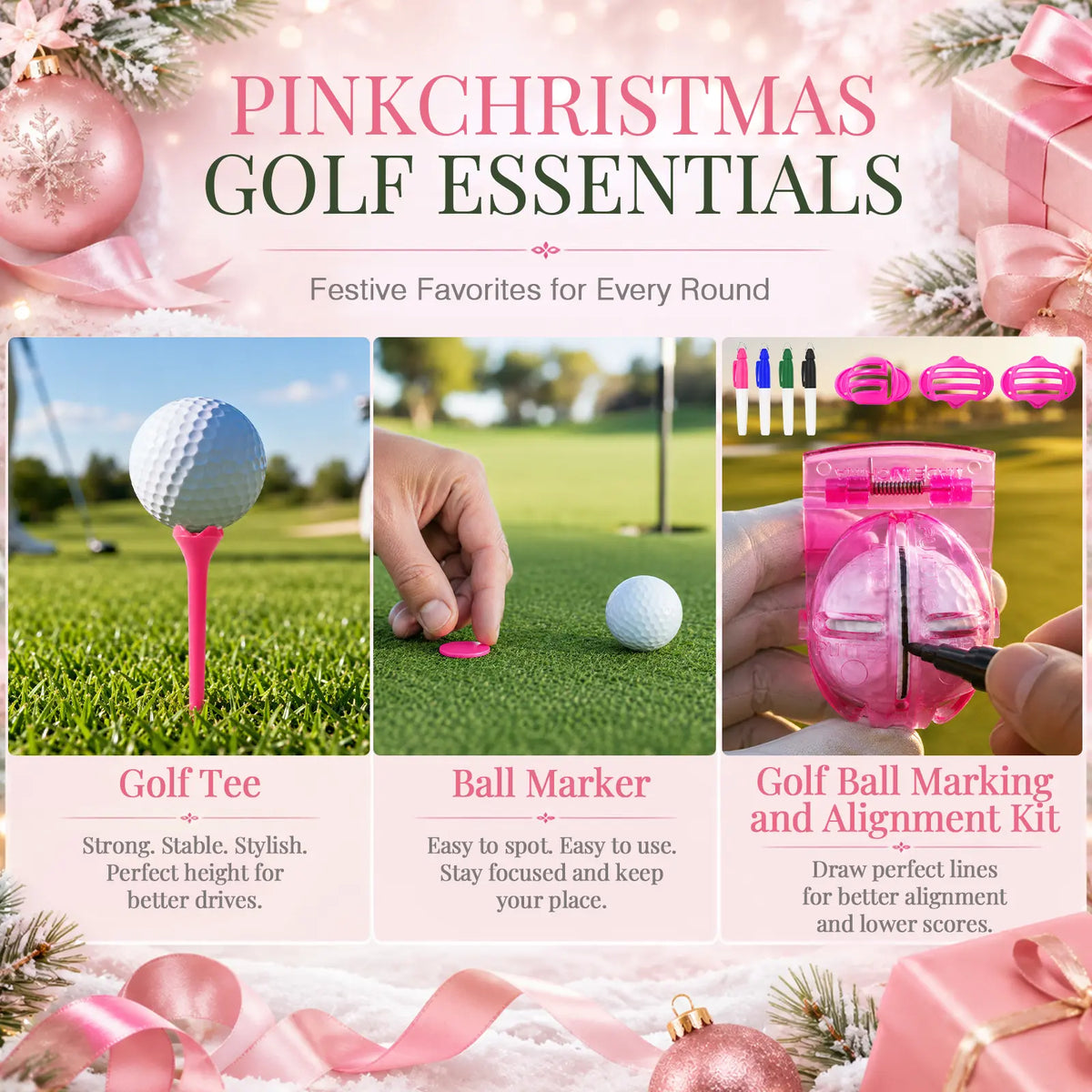 2026 Golf Advent Calendar for Women – 24 Days of Christmas Surprises & Golf Accessories