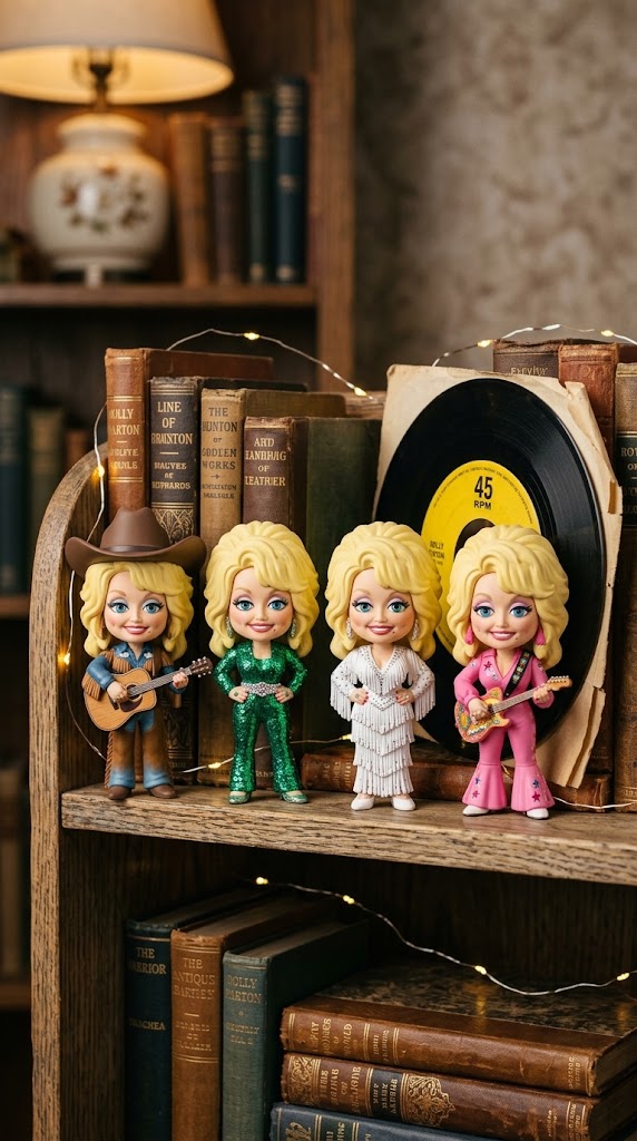 Country Star 2026 Advent Calendar – 24-Day Holiday Blind Box Collectible Set with Iconic Chibi Stage Figures